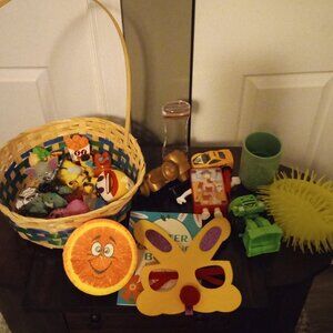 Basket of toys